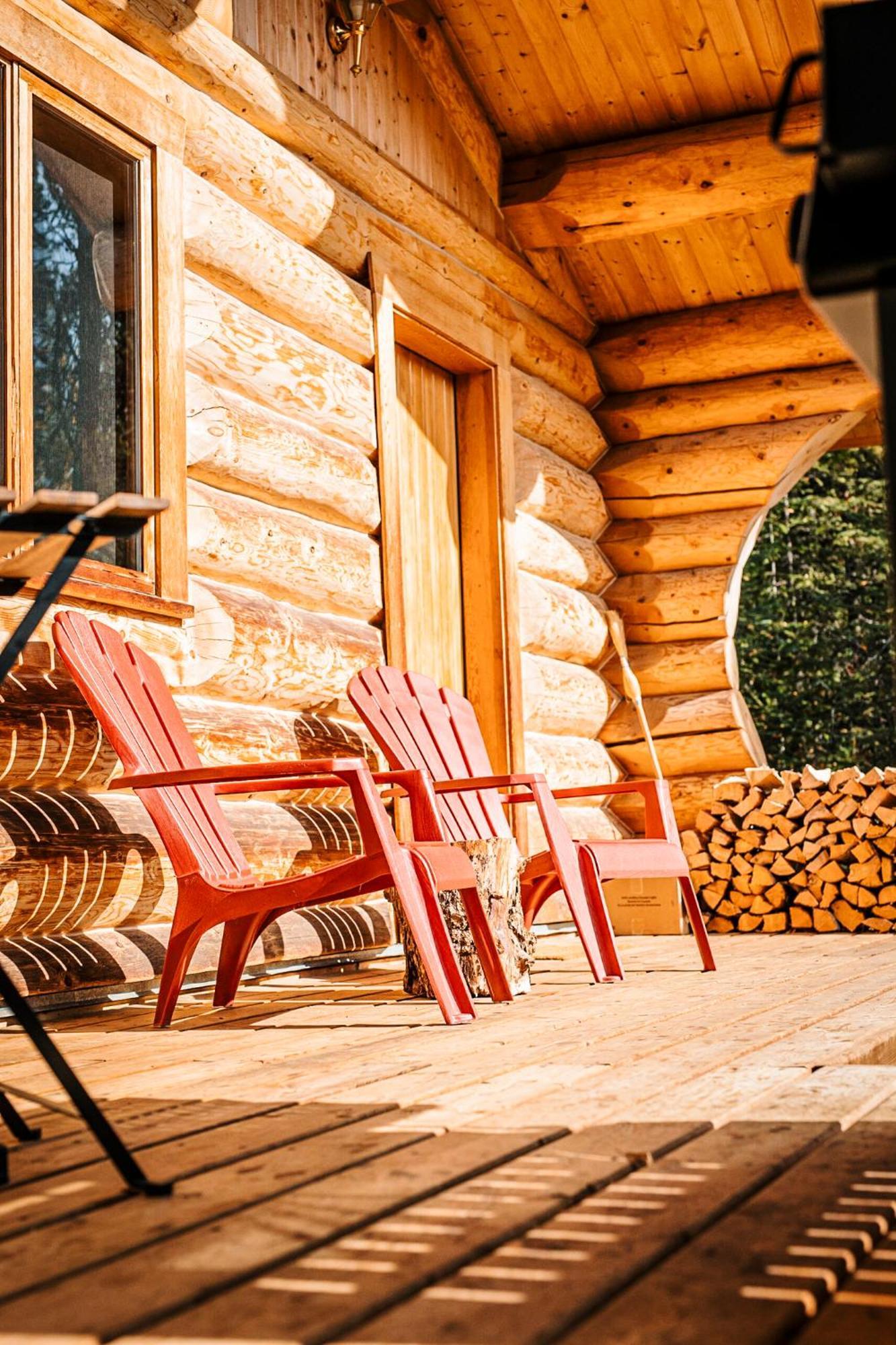 Rocky Mountain Escape Dome & Log Cabin Rentals - Rock Lake Rock Lake Lodge Provincial Park Extérieur photo