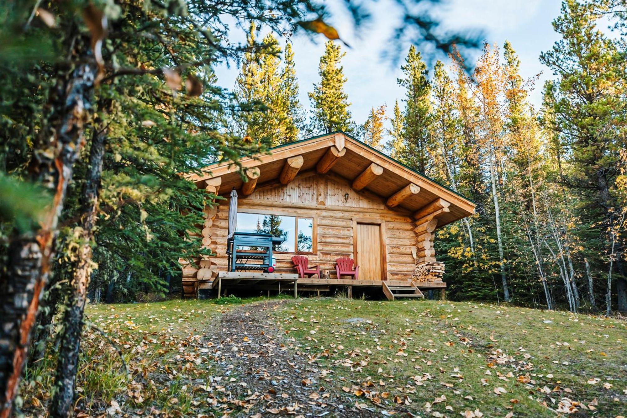Rocky Mountain Escape Dome & Log Cabin Rentals - Rock Lake Rock Lake Lodge Provincial Park Extérieur photo